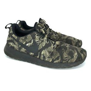 Nike Men Roshe Run Tiger Green Sneakers Shoe Sz 11